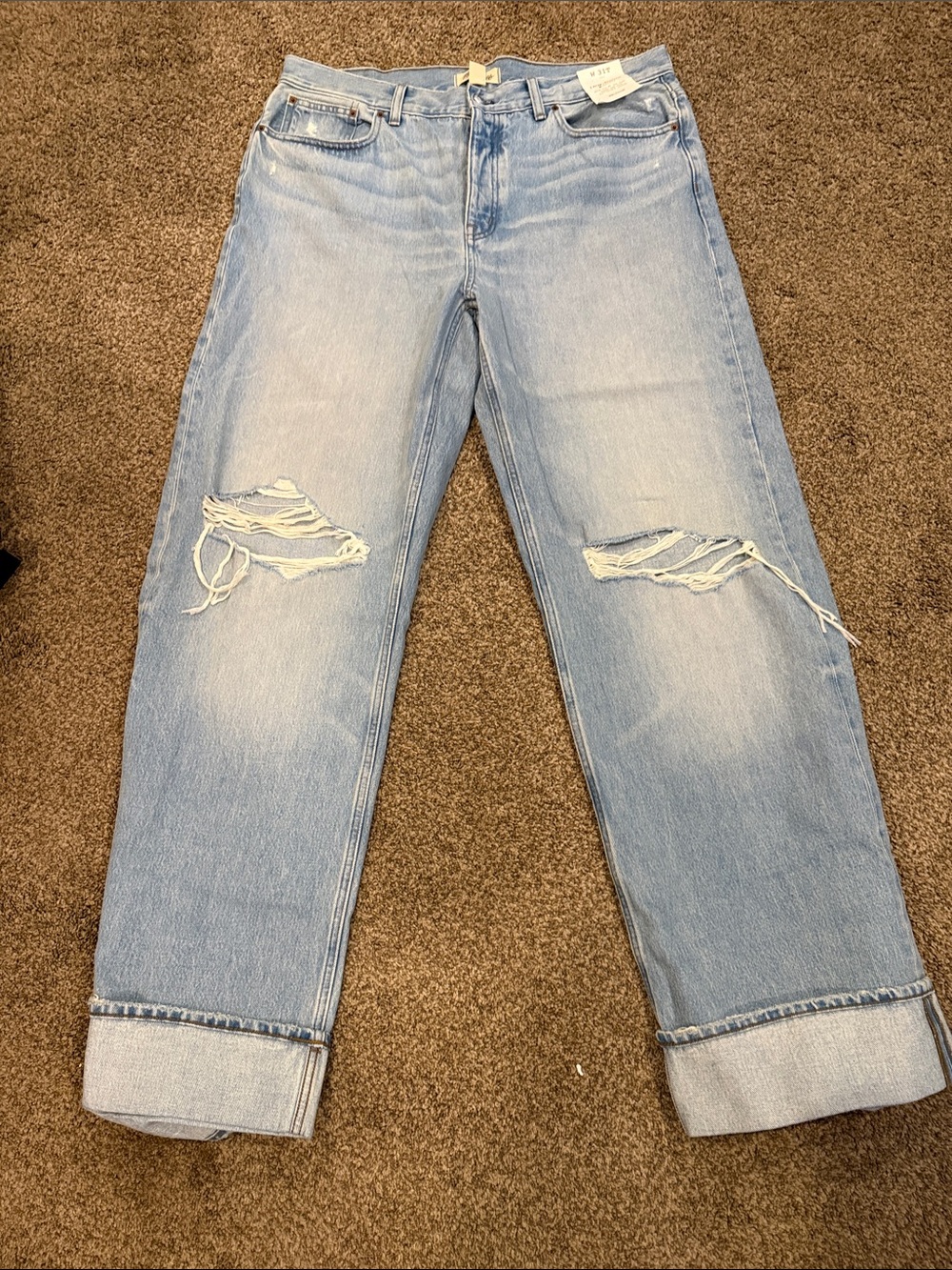 Madewell low-slung baggy